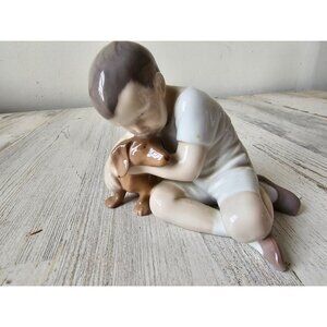 B&G 1951 boy dachshund true friendship dog figurine statue vintage
